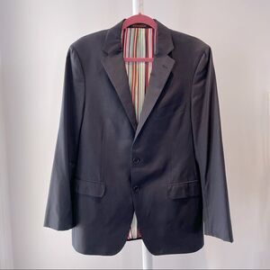Etro navy wool blazer